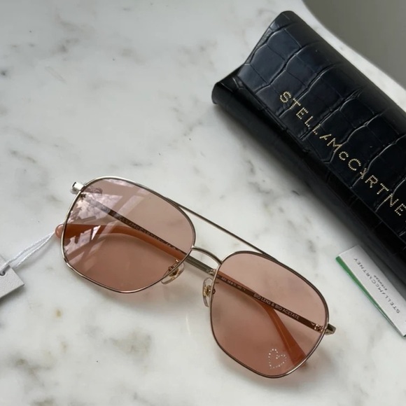 NWT Stella McCartney Aviator Sunglasses - Picture 2 of 4